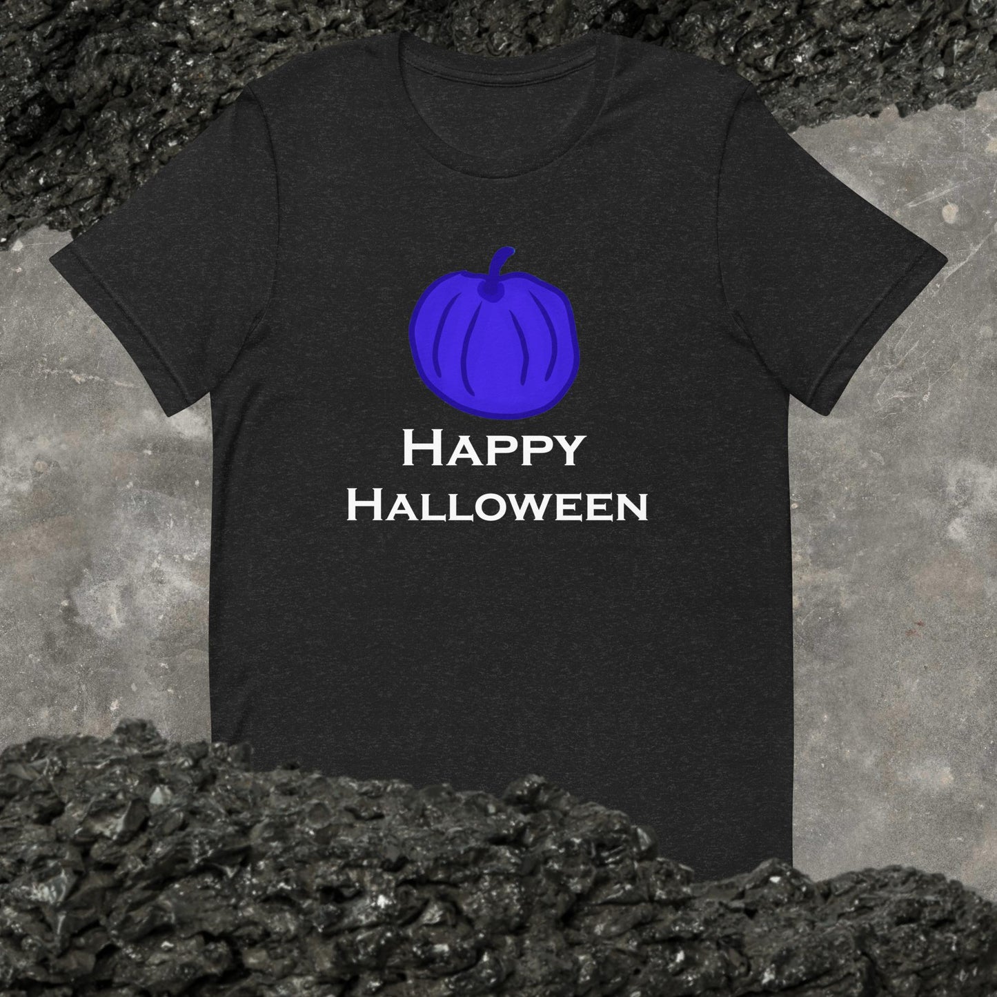 Blue Pumpkin Halloween Unisex t-shirt