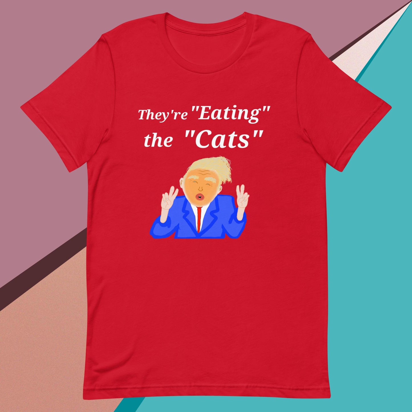 Eating the Cats Unisex t-shirt