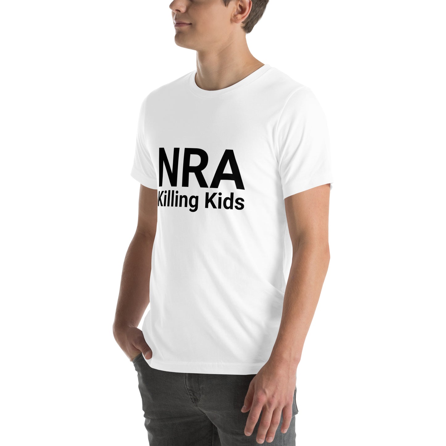 NRA Kills Kids Unisex t-shirt